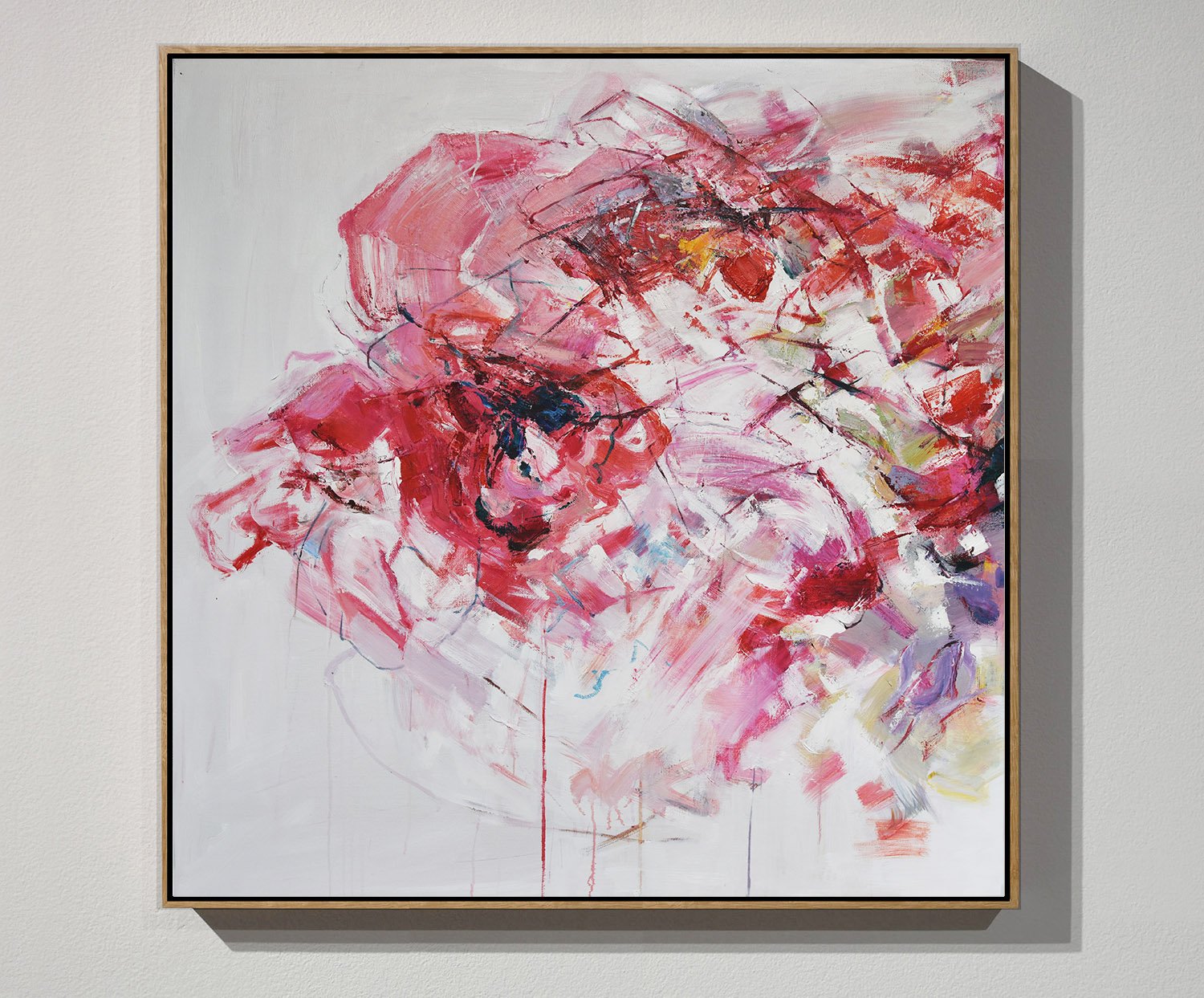 Abstract Flower Oil Painting #LX76A